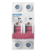 GHUSS hoofdschakelaar 63A 1-fase (2P) - Afbeelding 2