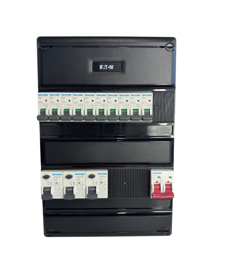 EATON groepenkast 1 fase 10 groepen