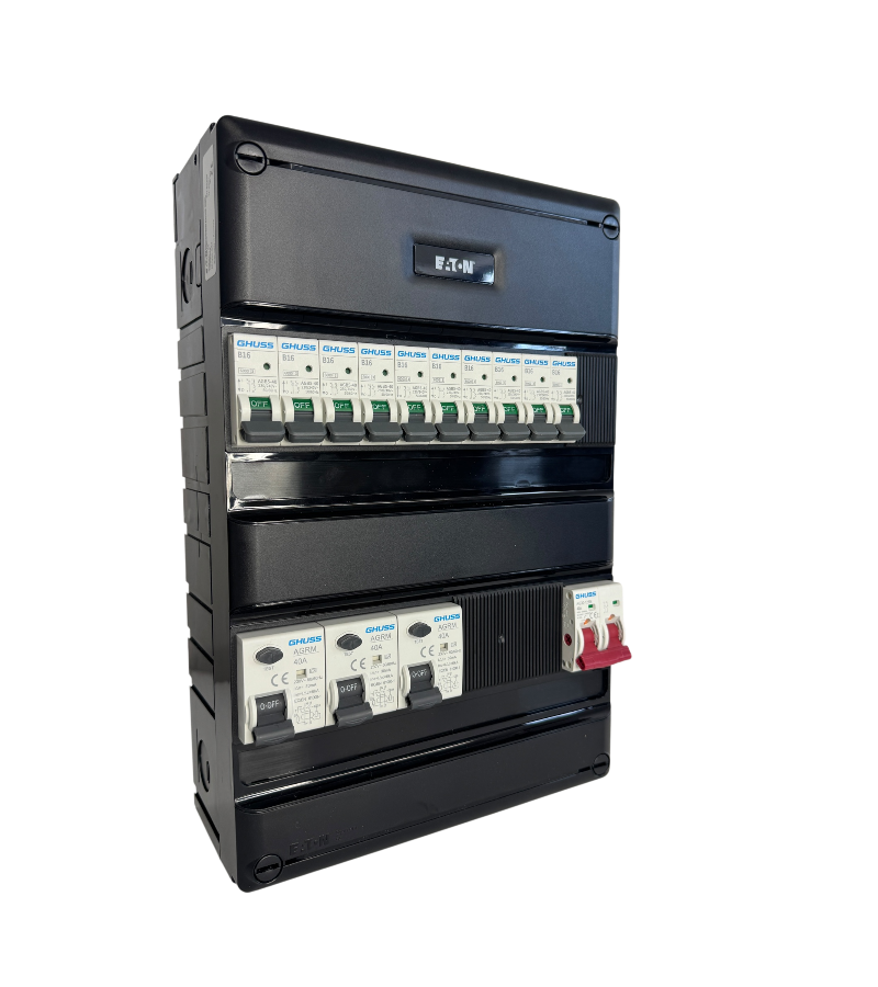 EATON groepenkast 1 fase 10 groepen