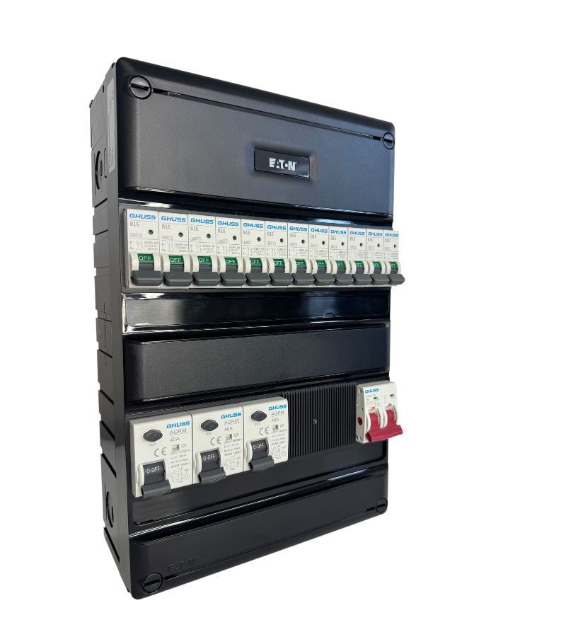 EATON groepenkast 1 fase 12 groepen