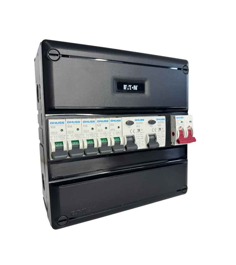 EATON groepenkast 1 fase 5 groepen