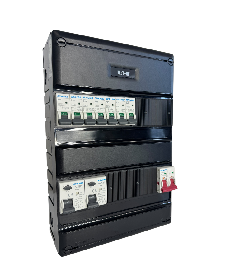 EATON groepenkast 1 fase 7 groepen