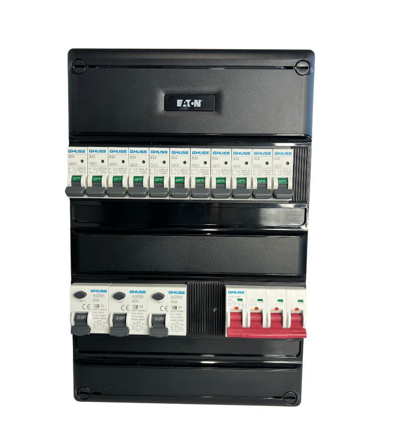 EATON groepenkast 3 fase 11 groepen